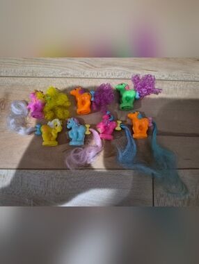 7 My Little Pony G1 Petite Pony